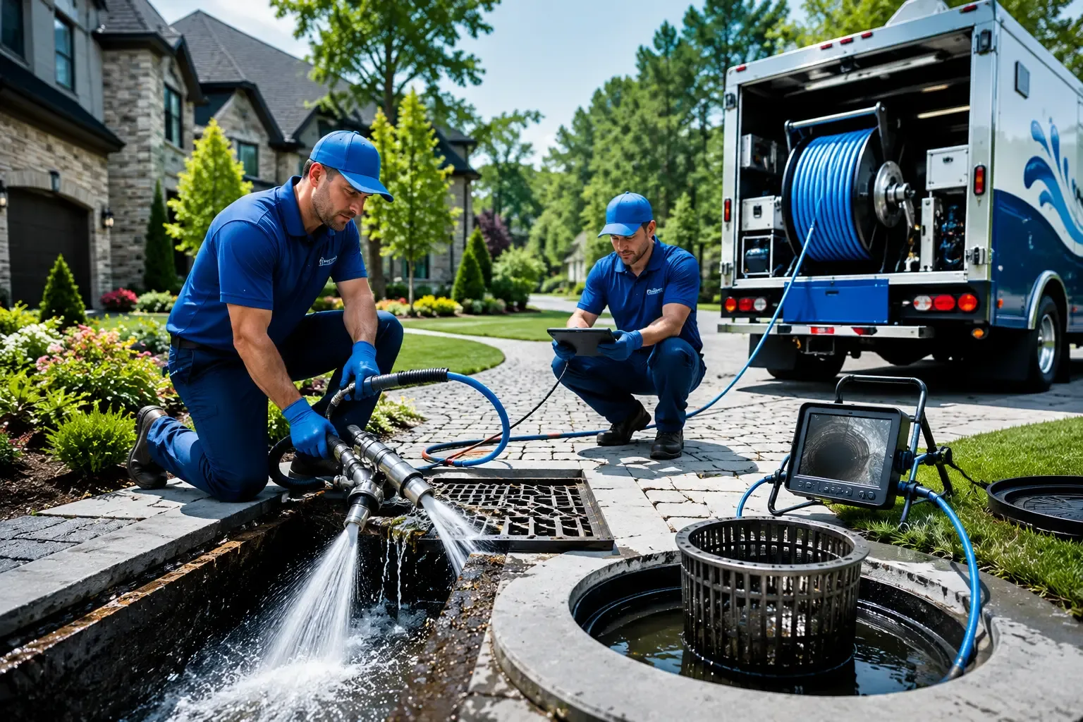Local outdoor drain cleaning professionals in Beaverton, MI