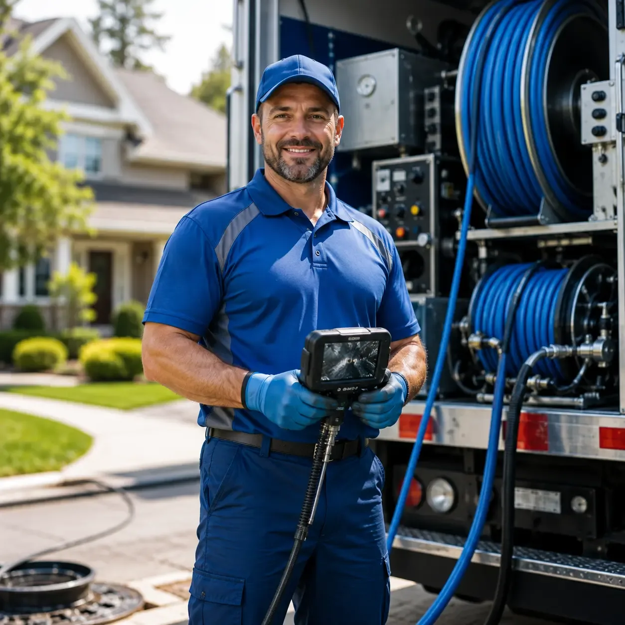 Local outdoor drain cleaning specialists in Beaverton, MI